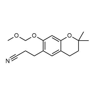 3-(7-(Methoxymethoxy)-2,2-dimethylchroman-6-yl)propanenitrile|CS-0227548