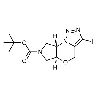 (5aS,8aS)-tert-Butyl 3-iodo-5a,6,8,8a-tetrahydropyrrolo[3,4-b][1,2,3]triazolo[1,5-d][1,4]oxazine-7(4H)-carboxylate|CS-0228678