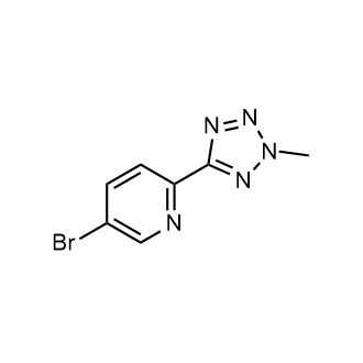 5-Bromo-2-(2-methyl-2H-tetrazol-5-yl)pyridine Torezolid Impurity|CS-0229309