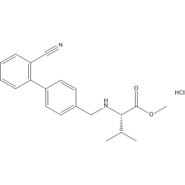 (S)-Methyl 2-(((2'-cyano-[1,1'-biphenyl]-4-yl)methyl)amino)-3-methylbutanoate hydrochloride  Valsartan Impurity|CS-0229395