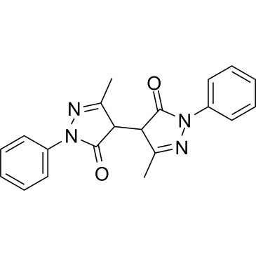 3,3'-Dimethyl-1,1'-diphenyl-1H,1'H-[4,4'-bipyrazole]-5,5'(4H,4'H)-dione Edaravone  Impurity|CS-0229425
