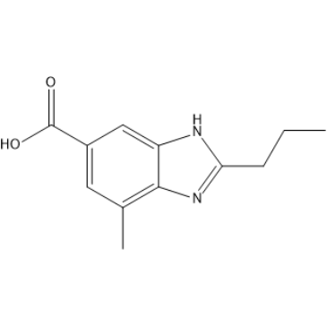 4-Methyl-2-propyl-1H-benzo[d]imidazole-6-carboxylic acid Telmisartan Impurity|CS-0229533