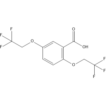 2,5-Bis(2,2,2-trifluoroethoxy)benzoic acid Flecainide Acetate Impurity|CS-0229624