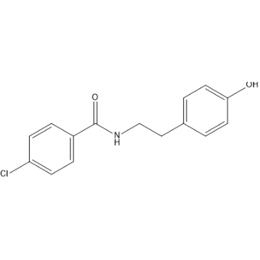 4-Chloro-N-(4-hydroxyphenethyl)benzamide Bezafibrate Impurity|CS-0229647