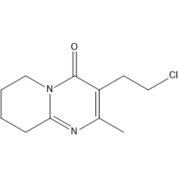 3-(2-Chloroethyl)-2-methyl-6,7,8,9-tetrahydro-4H-pyrido[1,2-a]pyrimidin-4-one Risperidone Impurity|CS-0229721