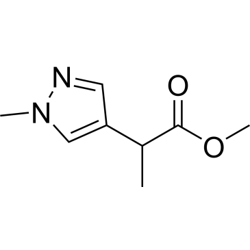 Methyl 2-(1-methyl-1h-pyrazol-4-yl)propanoate|CS-0229823