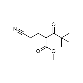 Methyl 2-(2-cyanoethyl)-4,4-dimethyl-3-oxopentanoate|CS-0229824