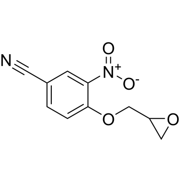 3-Nitro-4-(oxiran-2-ylmethoxy)benzonitrile|CS-0230258