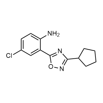 4-Chloro-2-(3-cyclopentyl-1,2,4-oxadiazol-5-yl)aniline|CS-0230300