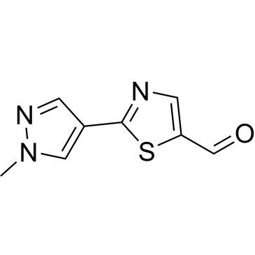 2-(1-Methyl-1h-pyrazol-4-yl)-1,3-thiazole-5-carbaldehyde|CS-0230425