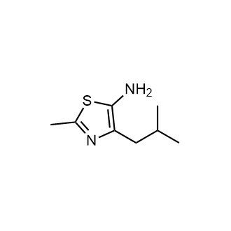 2-Methyl-4-(2-methylpropyl)-1,3-thiazol-5-amine|CS-0230525