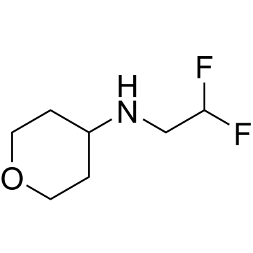 N-(2,2-Difluoroethyl)oxan-4-amine|CS-0230573