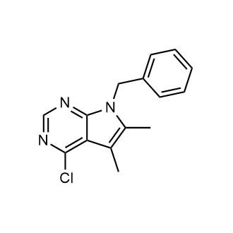 7-Benzyl-4-chloro-5,6-dimethyl-7h-pyrrolo[2,3-d]pyrimidine|CS-0230578
