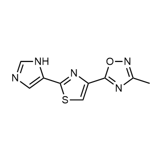 5-[2-(1h-imidazol-4-yl)-1,3-thiazol-4-yl]-3-methyl-1,2,4-oxadiazole|CS-0230724