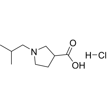 1-(2-Methylpropyl)pyrrolidine-3-carboxylic acid hydrochloride|CS-0231117