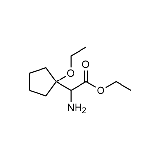 Ethyl 2-amino-2-(1-ethoxycyclopentyl)acetate|CS-0231244
