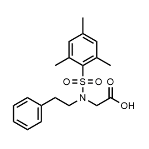N-(2-Phenylethyl)-N-[(2,4,6-trimethylphenyl)sulfonyl]glycine|CS-0231675