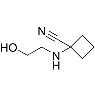 1-[(2-hydroxyethyl)amino]cyclobutane-1-carbonitrile|CS-0231831