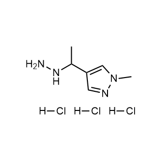 4-(1-Hydrazinylethyl)-1-methyl-1h-pyrazole trihydrochloride|CS-0232074