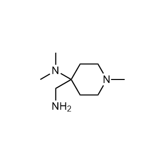 4-(Aminomethyl)-n,n,1-trimethylpiperidin-4-amine|CS-0232142