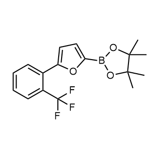 4,4,5,5-Tetramethyl-2-{5-[2-(trifluoromethyl)phenyl]furan-2-yl}-1,3,2-dioxaborolane|CS-0232181