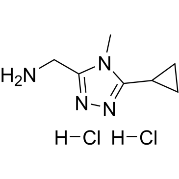 (5-Cyclopropyl-4-methyl-4h-1,2,4-triazol-3-yl)methanamine dihydrochloride|CS-0232301