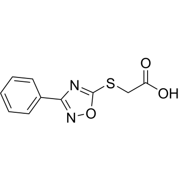 2-[(3-phenyl-1,2,4-oxadiazol-5-yl)sulfanyl]acetic acid|CS-0232440