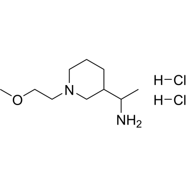 1-[1-(2-methoxyethyl)piperidin-3-yl]ethan-1-amine dihydrochloride|CS-0232491