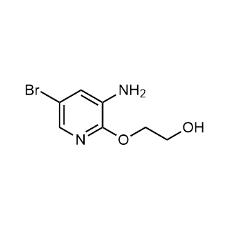 2-[(3-amino-5-bromopyridin-2-yl)oxy]ethan-1-ol|CS-0232925