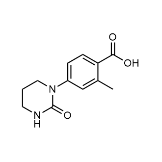 2-Methyl-4-(2-oxo-1,3-diazinan-1-yl)benzoic acid|CS-0232947