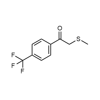 2-(Methylsulfanyl)-1-[4-(trifluoromethyl)phenyl]ethan-1-one|CS-0233086