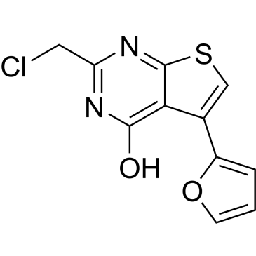 2-(Chloromethyl)-5-(furan-2-yl)-3h,4h-thieno[2,3-d]pyrimidin-4-one|CS-0233308