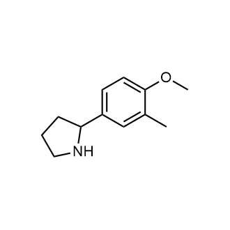 2-(4-Methoxy-3-methylphenyl)pyrrolidine|CS-0233499
