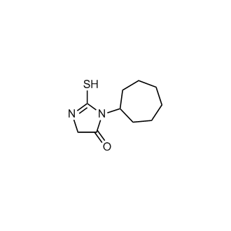 1-Cycloheptyl-2-sulfanyl-4,5-dihydro-1h-imidazol-5-one|CS-0233578