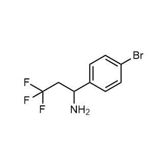 1-(4-Bromophenyl)-3,3,3-trifluoropropan-1-amine|CS-0233608