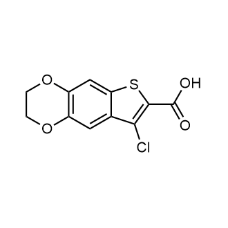 6-Chloro-10,13-dioxa-4-thiatricyclo[7.4.0.0,3,7]trideca-1(9),2,5,7-tetraene-5-carboxylic acid|CS-0233650