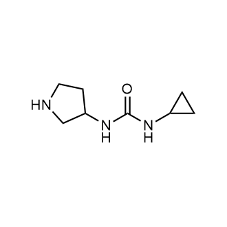 3-Cyclopropyl-1-(pyrrolidin-3-yl)urea|CS-0233689