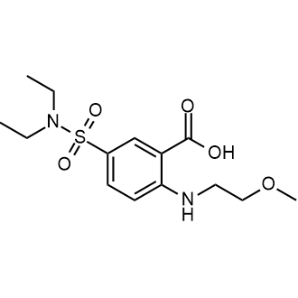 5-(Diethylsulfamoyl)-2-[(2-methoxyethyl)amino]benzoic acid|CS-0233763