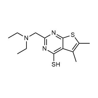 2-[(diethylamino)methyl]-5,6-dimethylthieno[2,3-d]pyrimidine-4-thiol|CS-0233793