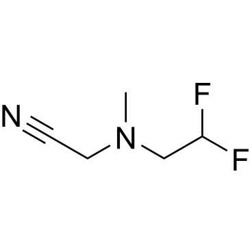 2-[(2,2-difluoroethyl)(methyl)amino]acetonitrile|CS-0233834