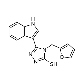 4-(Furan-2-ylmethyl)-5-(1h-indol-3-yl)-4h-1,2,4-triazole-3-thiol|CS-0233962