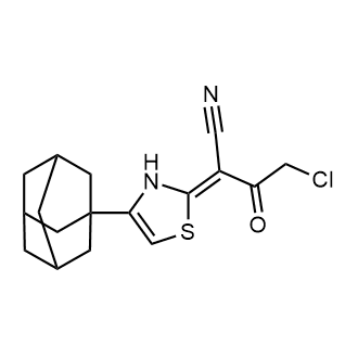 4-Chloro-3-oxo-2-(4-tricyclo[3.3.1.13,7]dec-1-yl-2(3H)-thiazolylidene)butanenitrile|CS-0234109