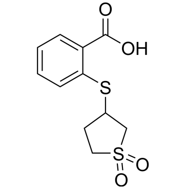 2-[(1,1-dioxo-1lambda6-thiolan-3-yl)sulfanyl]benzoic acid|CS-0234336