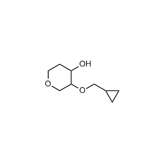 3-(Cyclopropylmethoxy)oxan-4-ol|CS-0234426