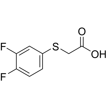 2-[(3,4-difluorophenyl)sulfanyl]acetic acid|CS-0234485