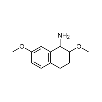 2,7-Dimethoxy-1,2,3,4-tetrahydronaphthalen-1-amine, mixture of diastereomers|CS-0234516