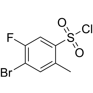 4-Bromo-5-fluoro-2-methylbenzene-1-sulfonyl chloride|CS-0234527