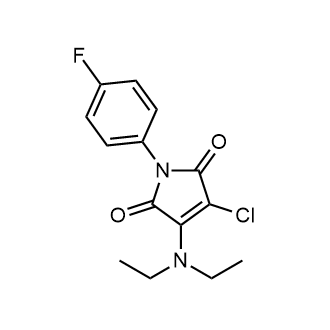 3-Chloro-4-(diethylamino)-1-(4-fluorophenyl)-2,5-dihydro-1h-pyrrole-2,5-dione|CS-0234539