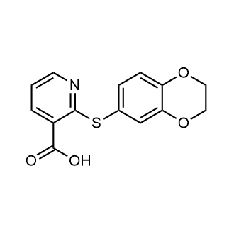 2-(2,3-Dihydro-1,4-benzodioxin-6-ylsulfanyl)pyridine-3-carboxylic acid|CS-0234613