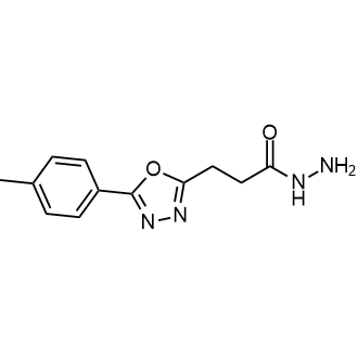 3-[5-(4-methylphenyl)-1,3,4-oxadiazol-2-yl]propanehydrazide|CS-0234694